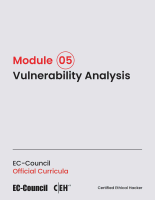 CEHv13 - Module 05 - Vulnerability Analysis.pdf